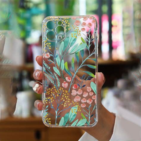 iPhone X/XS Flora pattern phone case 